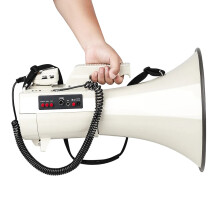 75W Mega Power Megaphone with 2KM Range & Multifunctional Speaker - Supports U Disk & TF Card