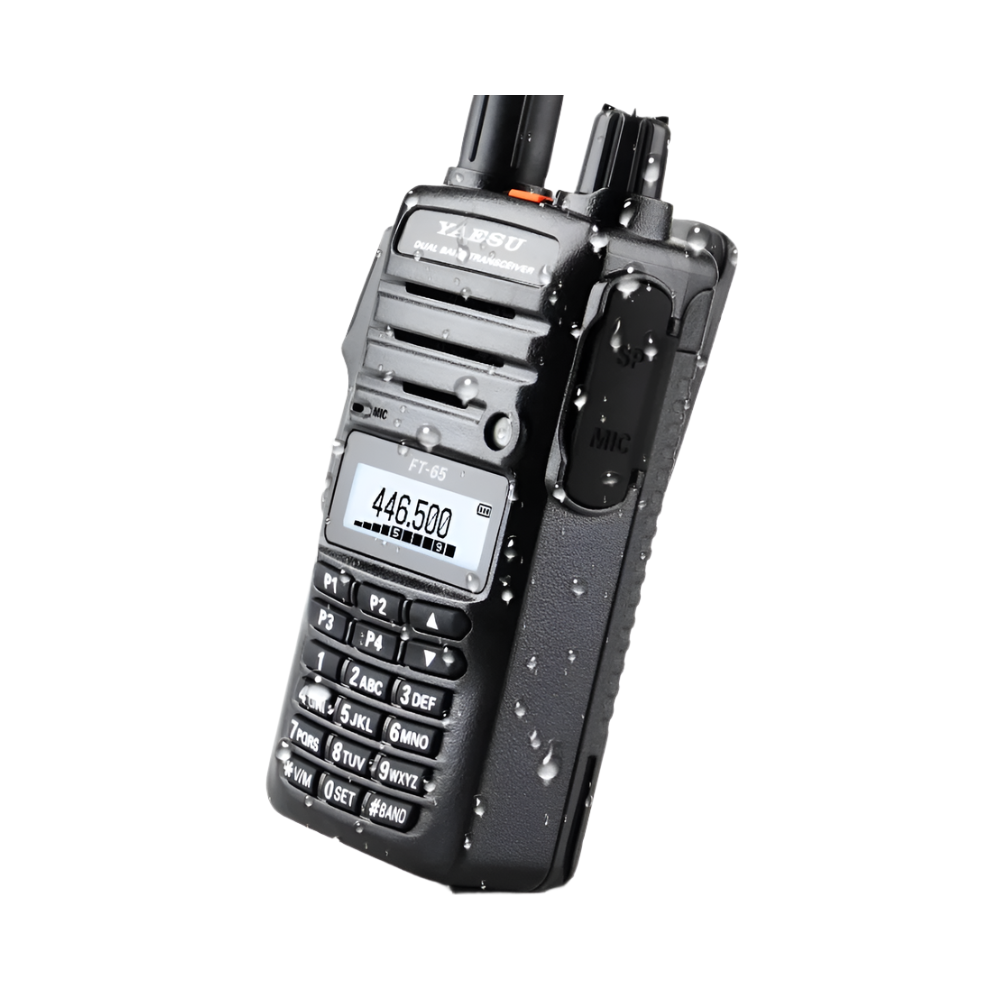 Yaesu Ft-65R Dual Band Vhf/Uhf Handheld Fm Transceiver Walkie Talkie 711181043358