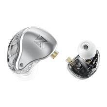 HiFi Bass Earphones with 24 Balanced Armature Units - Noise Cancelling In-Ear Monitors for Sports (Compatible with ZSX, ZAX, ASX, ZS10 Pro)