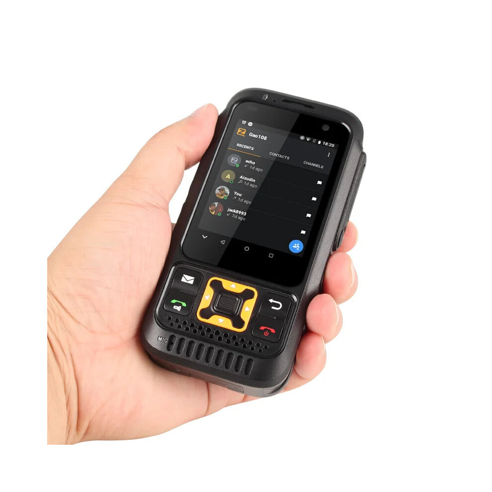 Inrico S100 4G Lte Network Radio Smartphone - Android 8.1, Gps, Wifi, Bluetooth, Sos, Flashlight, 4000Mah Battery, Zello Ptt Enabled 705353409493