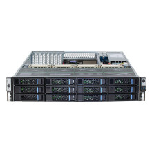 Compact 2U 12-Bay Hot-Swap Rack Server Case - 560mm Depth, NVR/NAS Chassis for 12 x 10.5 Boards