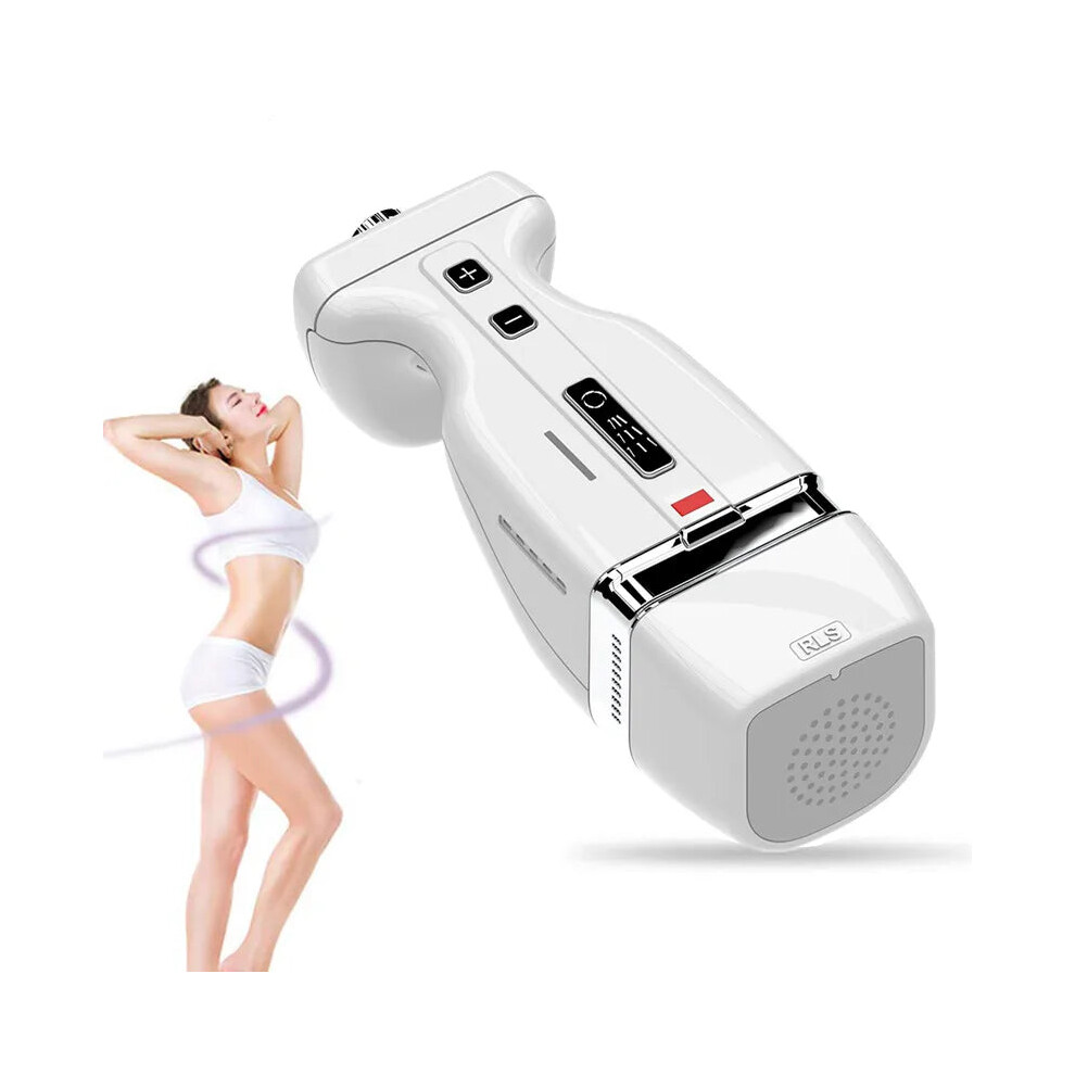Compact HIFU Ultrasonic Massager: RF Anti-Cellulite Slimming & Fat Removal Device for Weight Loss & Wrinkle Reduction