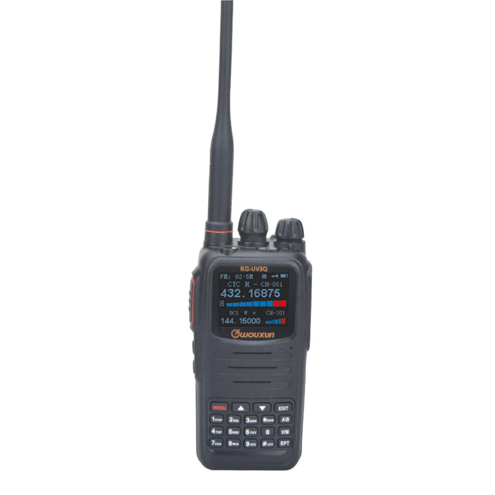 Wouxun Kg-Uv3q High Power Dual Band Walkie Talkie - Vhf 10W, Uhf 8W, Fm Two-Way Radio With Scrambler & Roger Beep 313020042050