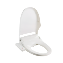 Slimme, direct verwarmende toiletbrilhoes met buffertechnologie