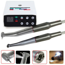 Advanced Dental LED Brushless Electric Micromotor with 1:5 Fiber Optic Increasing Handpiece