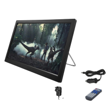 14 Portable Car TV with 1080p HDMI, DVB-T/T2, ISDB-T Digital & Analog Support, 110V-240V