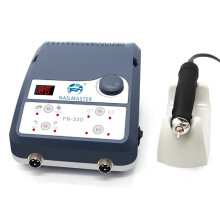 Funuo FN330 Nail Master: High-Speed 50000RPM Nail Polish Machine with Dual Chuck Handpiece & Durable Pedal Control