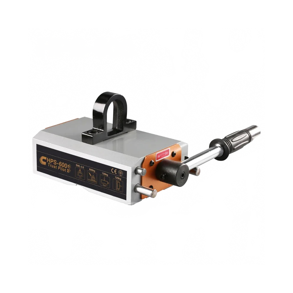 600kg Neodymium Steel Magnetic Lifter - Permanent Metal Lifting Magnet for Hoist Crane and Steel Projects