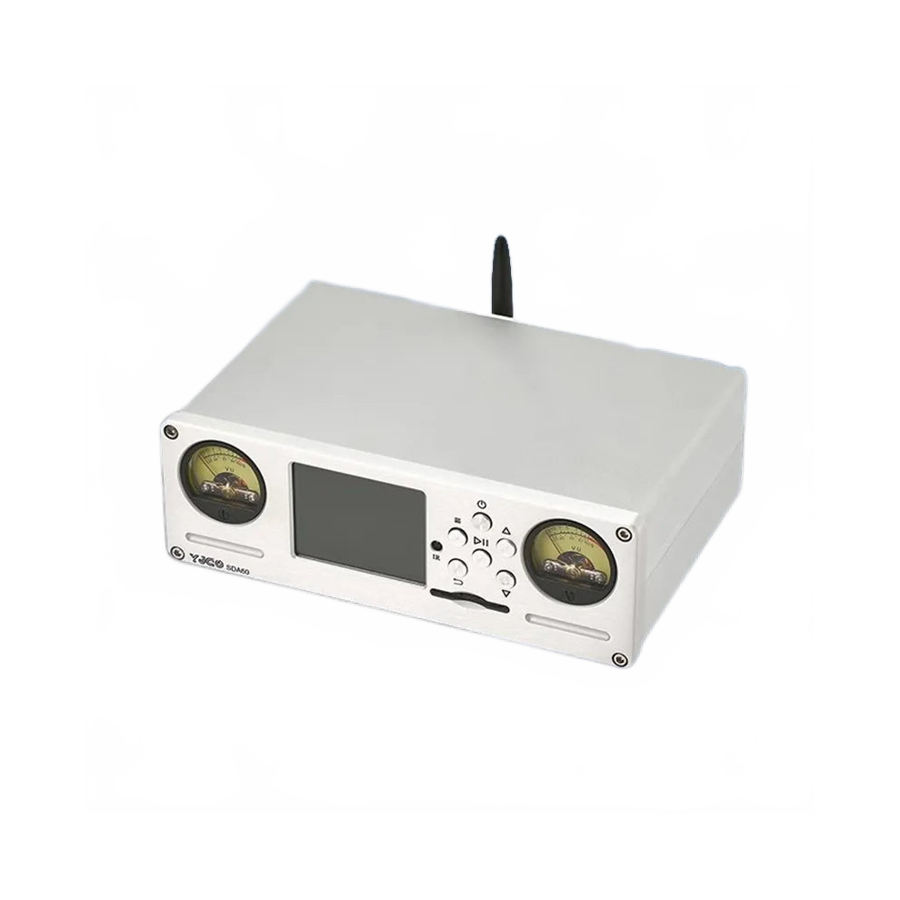 High-Fidelity Sda60 Bluetooth 5.1 Audio Player With Es9038q2m Dac, Xmos Usb Decoder, Vu Meter & Xlr Output 313048263253