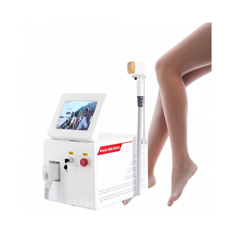 808 Diode Painless Hair Removal Machine with Permanent Cooling System - 3 Wavelengths for All Skin Tones