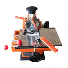 Compact Semi-Automatic Metal Nameplate Engraving & Embossing Machine