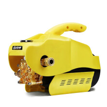 Fraflor 220V High Pressure Washer with 10MPa Induction Copper Motor - Portable Self-Suction Car Cleaner
