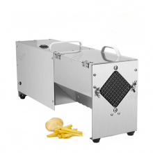iTop LES1 Electric Potato Slicer - Food Grade Stainless Steel French Fries & Vegetable Cutter with 3 Versatile Blades