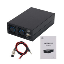 XDT PA100X 120W Shortwave Power Amplifier with 3 Low Pass Filters for X6100 Radio (1.8MHz-30MHz)