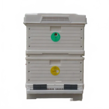 Hochwertiger, doppelwandig isolierter Bienenstock: Multifunktionales, wasserdichtes 10-Rahmen-Bienenhotel für die Imkerei