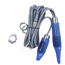 Cost-Effective NU200F18T-R-SZ Ultrasonic Sensor for Single, Double, and Missing Sheet Detection - M18 Pair Acoustic Wave Technology