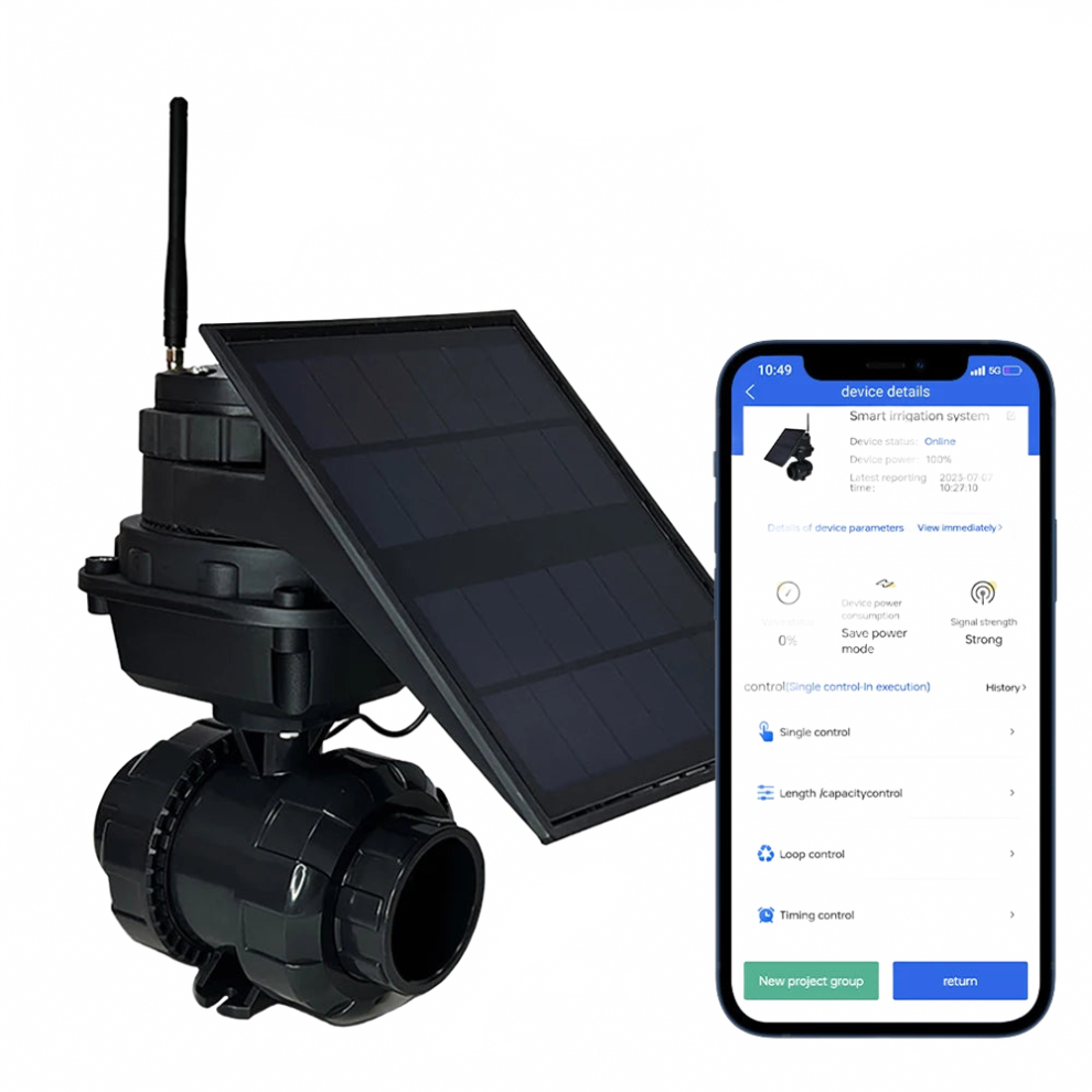 Smart Solar-Powered Irrigation Controller: Efficient Drip & Sprinkler Valve System For Gardens 711181758610
