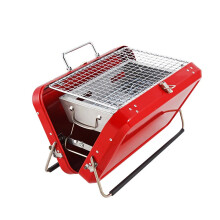 Compact Foldable Stainless Steel BBQ Grill for Outdoor Camping and Travel