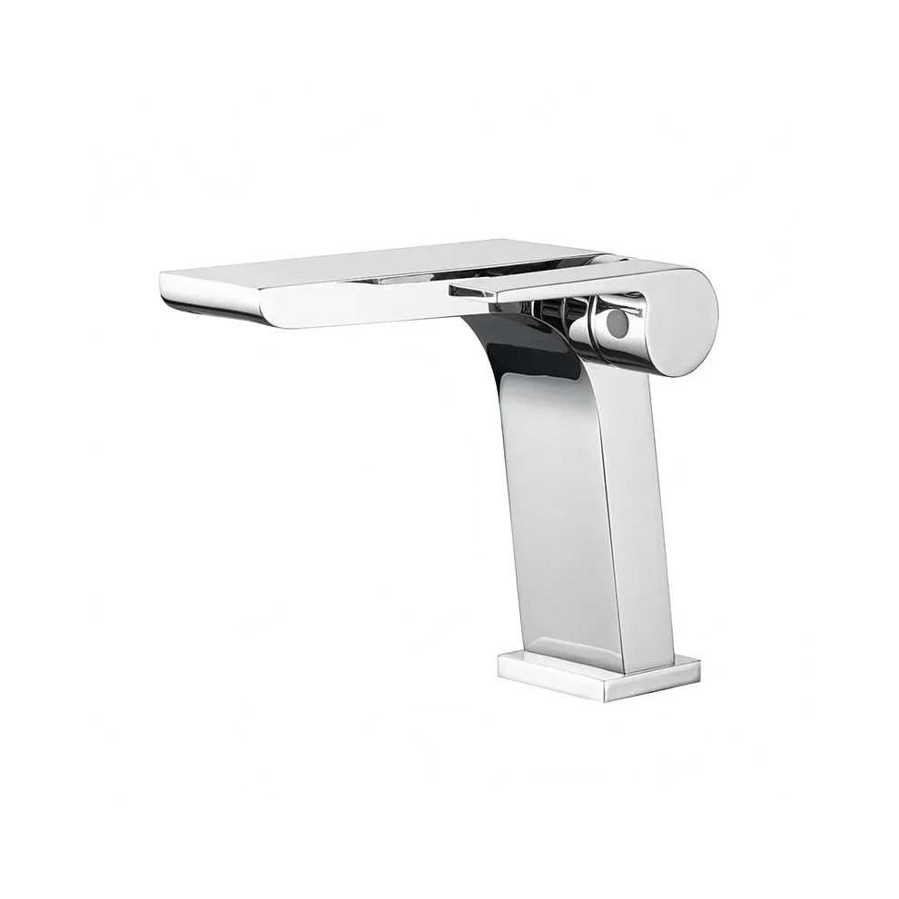Matte Black Brass Single Handle Basin Faucet - Luxury Bathroom Tap For Washroom Lavatory 705353514609