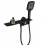 Digital Display Waterfall Brass Bathtub Faucet with Shower Mixer 1