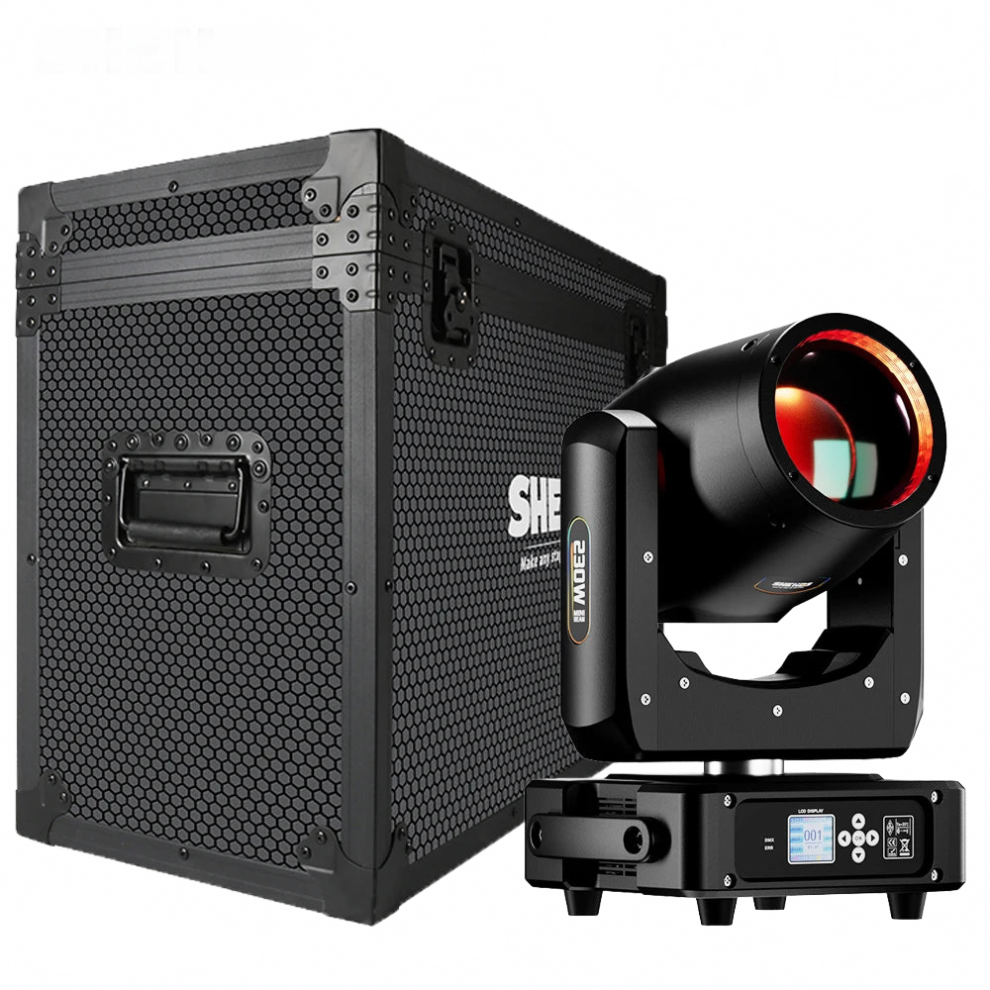 Shehds 230W 7R Mini Beam Moving Head With F Case - Perfect For Dj, Disco, Christmas, And Home Parties With Dmx Control Light 726084072213