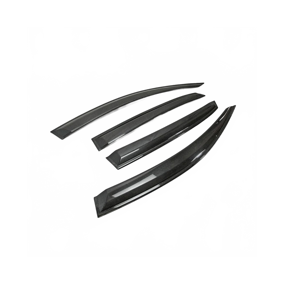 Honda Civic Fk8 Type R Oem Carbon Fiber Rain Eyebrow Patch & Weather Shield Exterior Modification 744759507822