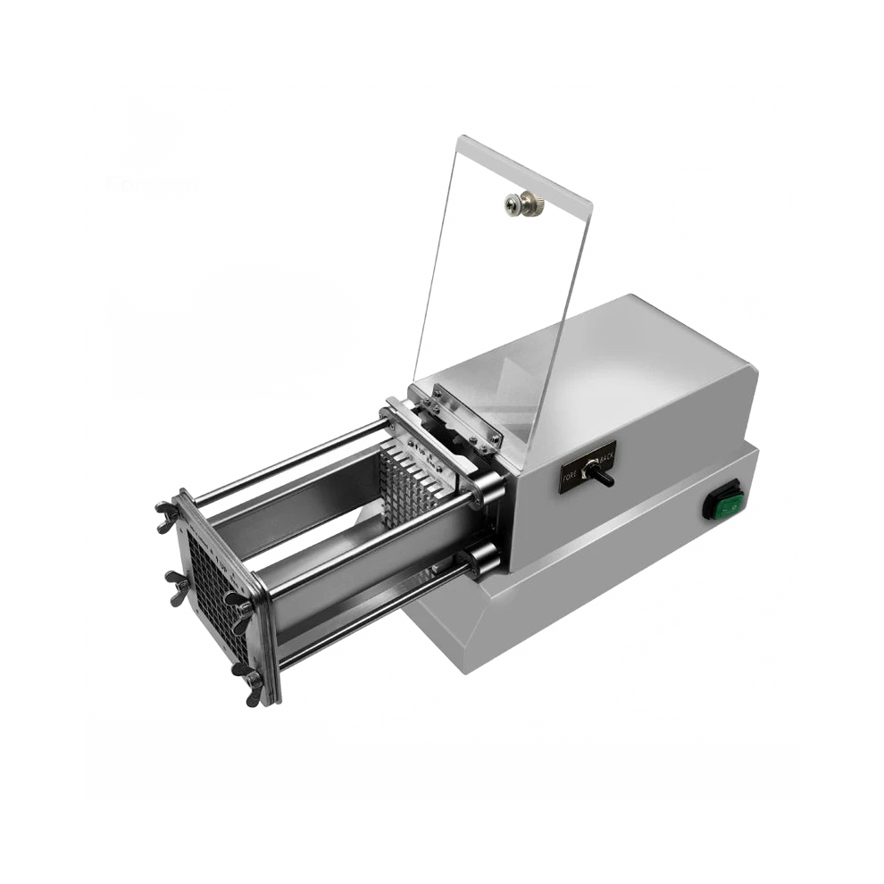 3-Blade Stainless Steel Electric Vegetable Cutter For Potatoes & Carrots - Efficient Potato Chips & Vegetable Cutting Machine 7445043484456