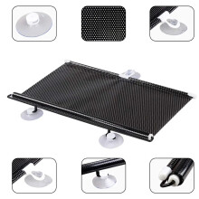 Foldable Car Windshield Sunshade - 20pcs Suction Cup Roller Screen Cover Blind Protector