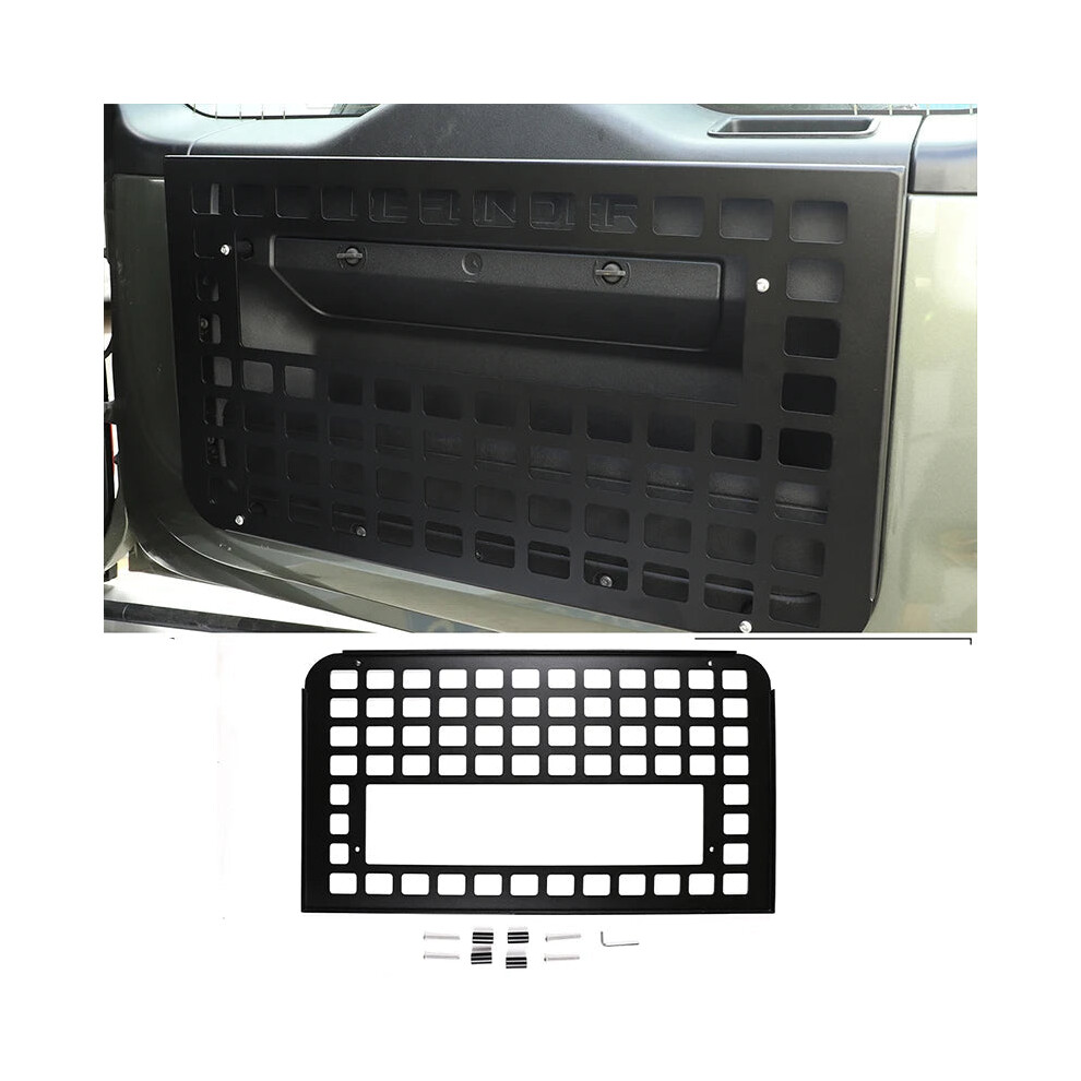 Alloy Tailgate Luggage Carrier & Storage Rack For 2004 Land Rover Defender 313033396379