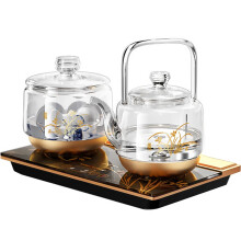 Kamjove Intelligent Fountain Electric Tea Art Stove with Health-Boosting Boiling & Lifting Beam Teapot