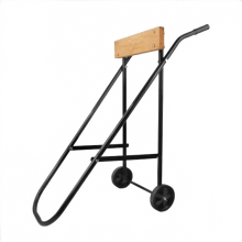 Portable & Foldable Outboard Motor Stand - Engine Carrier Cart for 2HP to 60HP Motors, Supports Up to 220 lbs