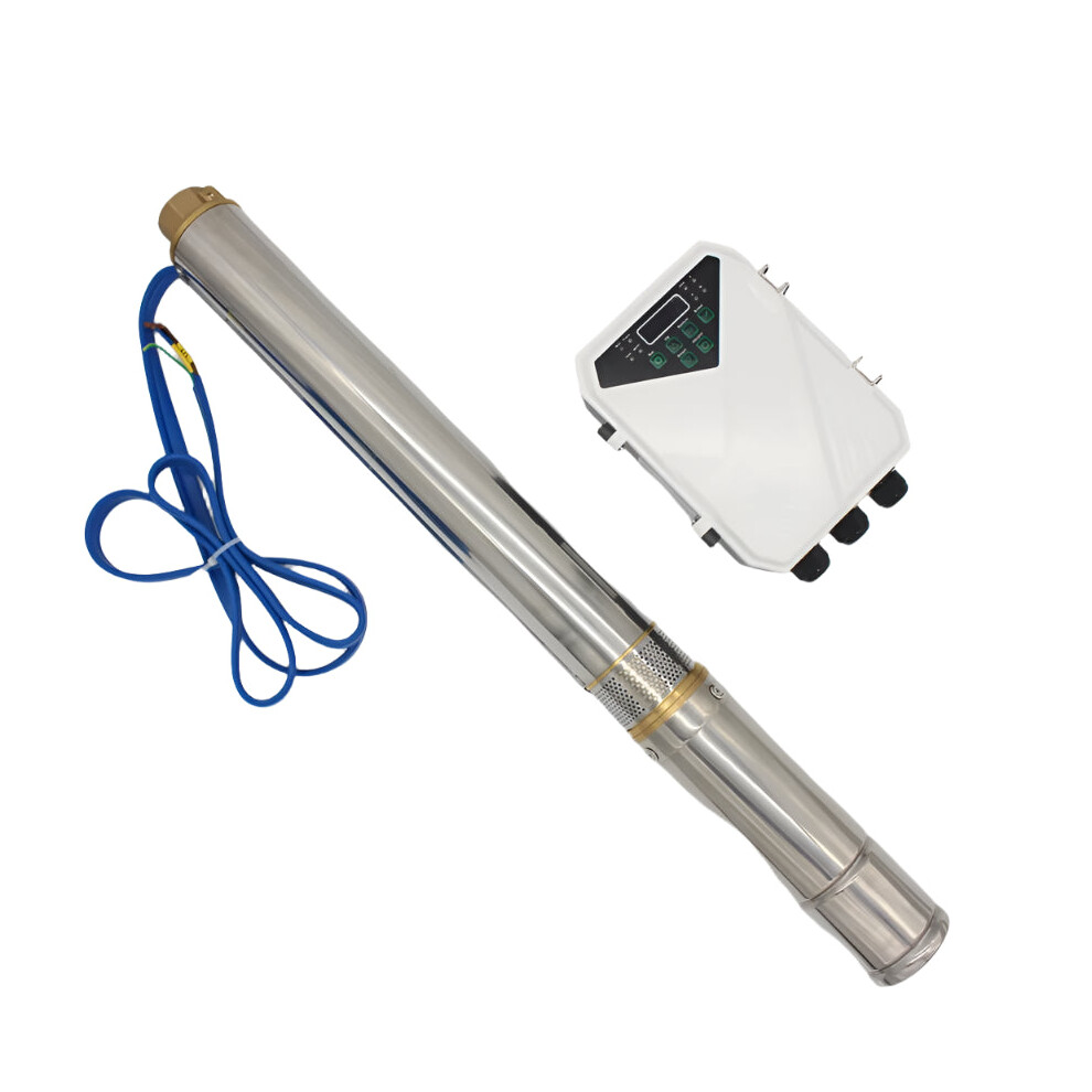 High-Efficiency Solar Submersible Borehole Pump With Mppt Controller - 2Hp, 110V Dc, 8Mâ³/H, 180M Depth 313035157169