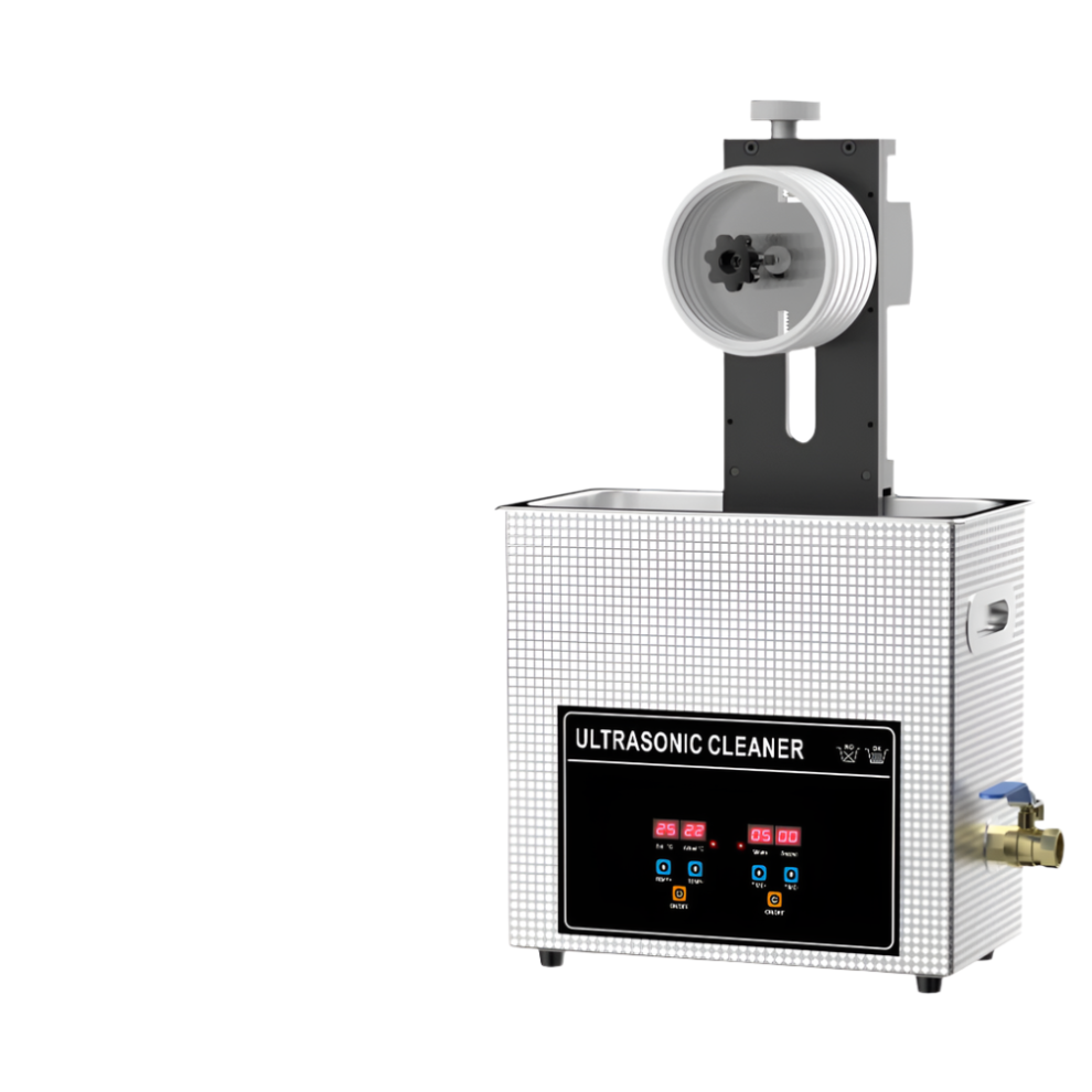 6L Ultrasonic Vinyl Cleaner for 7 to 12 Inch Records - 180W with Metal Basket, Cleans Up to 5 Records Simultaneously-image-OPC-PMGHDJ7-NEW