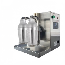 Dubbelkops roestvrijstalen bubble tea shaker voor perfect gemengde melkthee