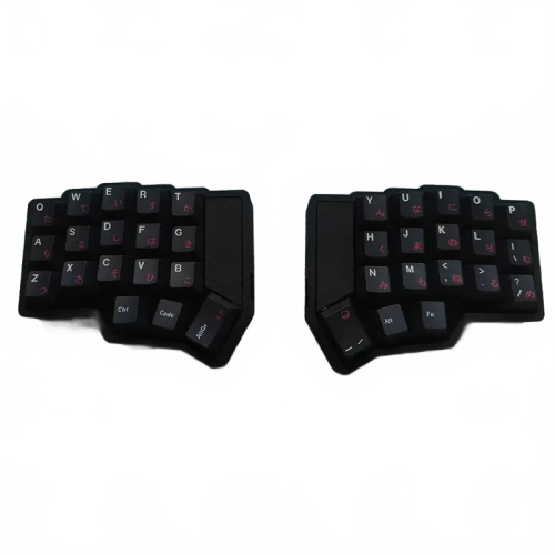 Customizable 2.4G Wireless Split Mechanical Keyboard Kit with Hot-Swappable Keys and 3D Shell Design