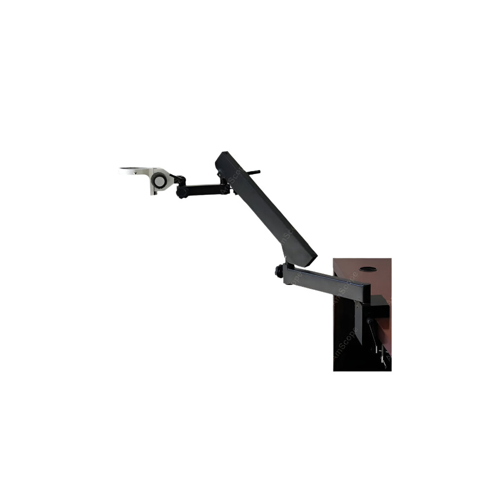 Articulating Stand With Clamp & Focusing Rack For Stereo Microscopes - Amscope Supplies 726084672215