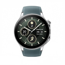 OnePlus Watch 2 OPWWE231 Smartwatch – Globale Version, Edelstahl, WLAN, Bluetooth, NFC, Snapdragon, Google Wear OS, 32 GB Speicher