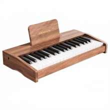 37-Key Beginner's Electronic Wooden Piano for Children - Perfect Musical Gift for Young Performers
