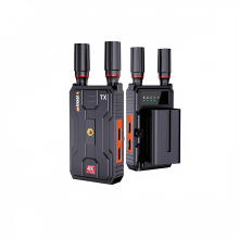 Pro 5G 4K Wireless Video Transmission System - 400m HDMI Extender for Camera Live Streaming with Audio/Video Transmitter & Receiver