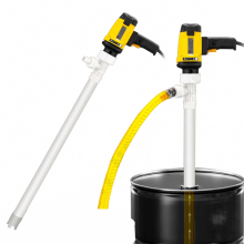 Portable Electric Pump for Acid & Alkali Resistant Medium to High Concentration Liquids
