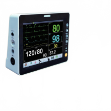 Draagbare 8,4-inch HD-touchscreen monitor voor aan het bed met oplaadbare batterij voor dierenverzorgingskamers