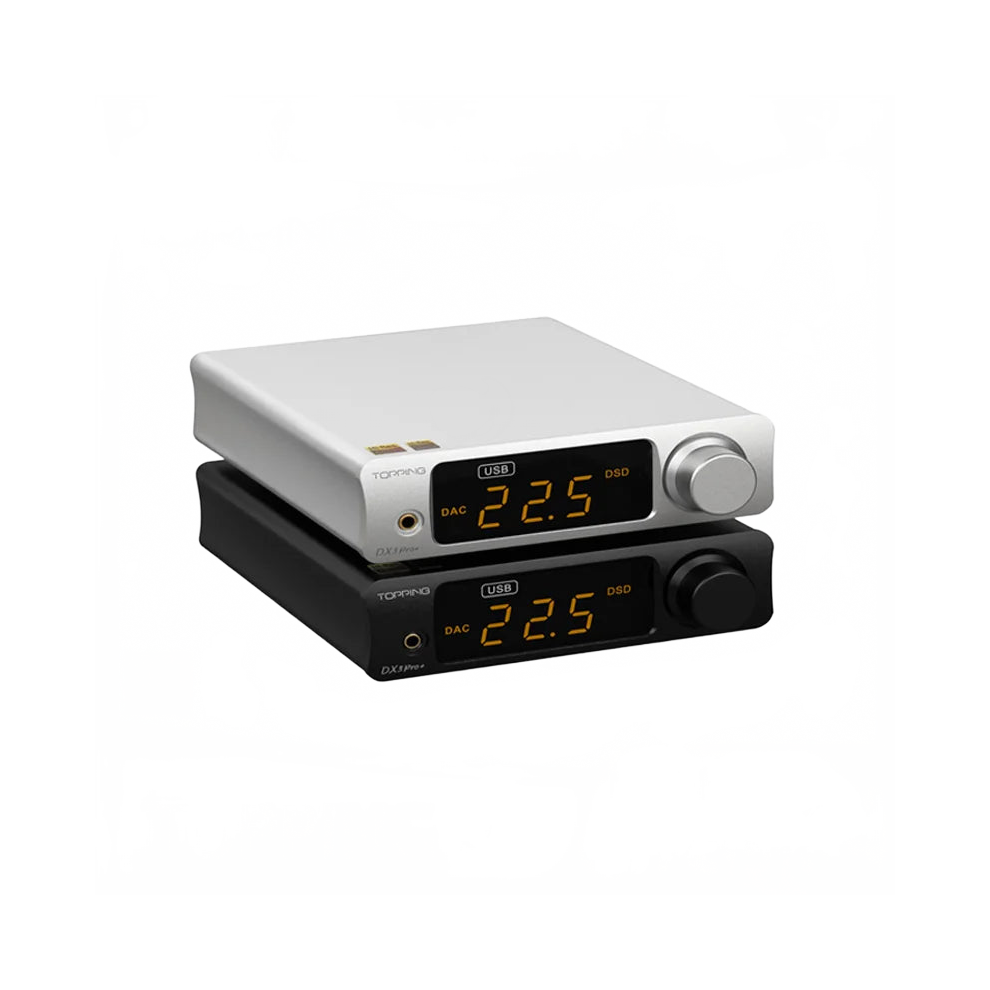Dx3 Pro Plus Hifi Dac & Headphone Amplifier - Dsd256 Es9038q2m High-Resolution Decoder & Preamplifier 744110690590