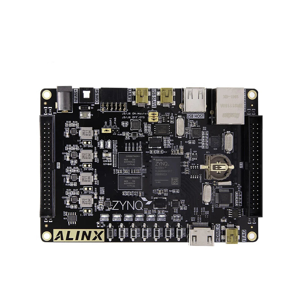 Alinx Ax7020 Xilinx Zynq-7000 Arm Soc Xc7z020 Fpga Development Board For Ai And Pynq Python Applications 313039417429
