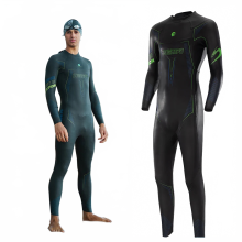 Sumarpo NJoy Men's Triathlon Wetsuit - 3/2mm Yamamoto Smoothskin Neoprene, FINA Approved for Open Water Swimming