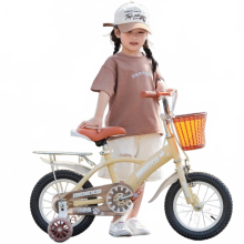 Grylls UK Girls' Kids Bike with Training Wheels - Perfect for Ages 3-6, Available in 12, 14, or 16 Inches, Featuring a Back Seat - Release!