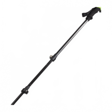 Premium Ultralight Carbon Fiber Trekking Poles - Telescopic, Black EVA Grip, T300 Carbon, Tungsten Steel Tips