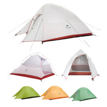 Naturehike CloudUp 2 Upgrade: Ultralight 2-Person Camping Tent with 20D Silicone Polyester & Portable Aluminum Poles