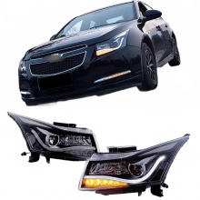 Chevrolet Cruze 2009-2016 LED Xenon Headlights with Angel Eye Lens & Turn Signal