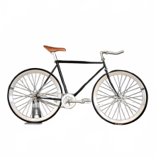 Vintage Unisex Single Speed Fixie Bike - Retro Fixed Gear Stadsfiets met 700c wielen