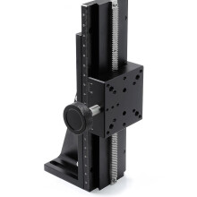 Precision Linear Sliding Table with Dovetail Groove - LWZ60 Manual Displacement Platform, 300mm Long Stroke